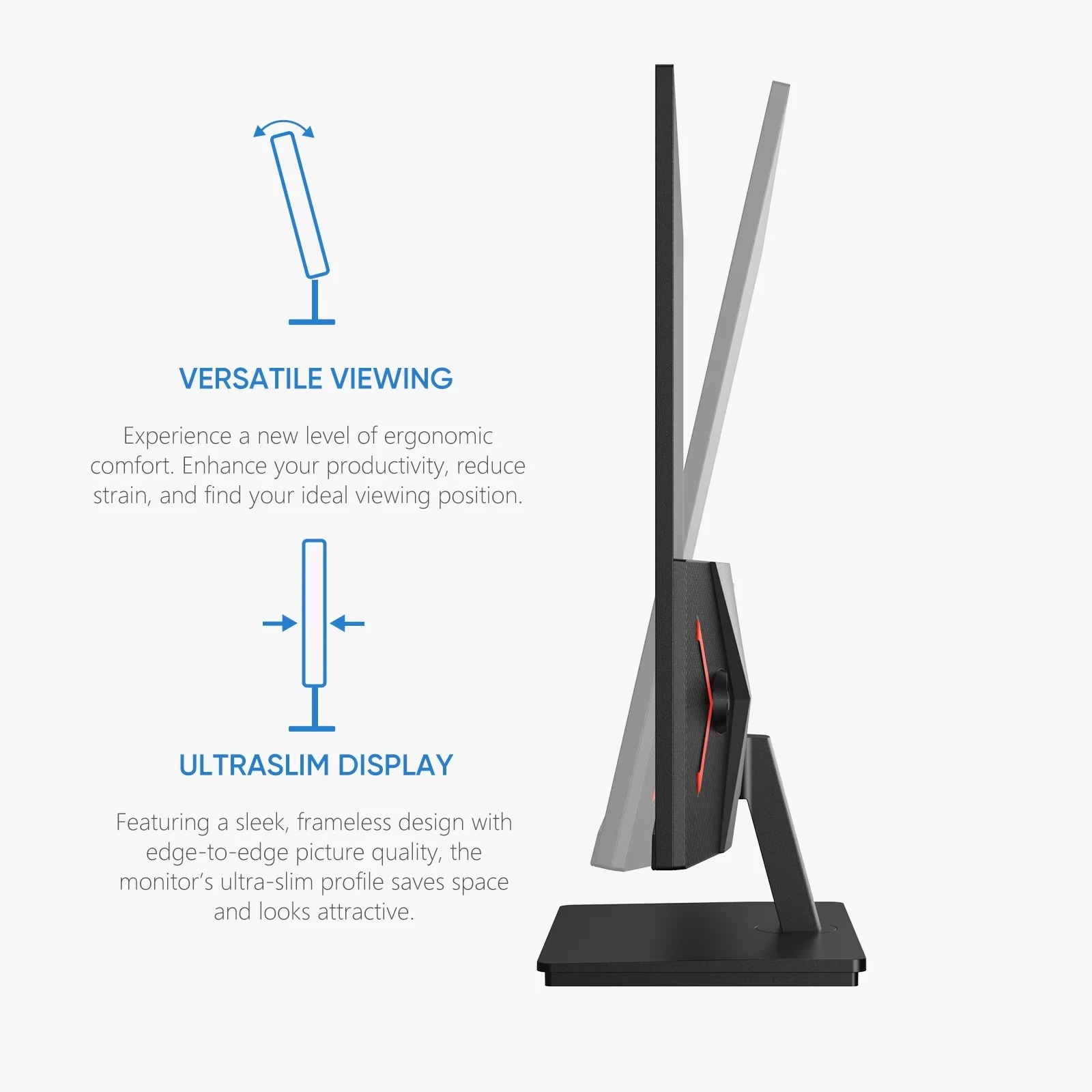 ARZOPA M1RC 27" QHD Fast IPS Gaming Monitor | 180Hz & 1ms G-SYNC Ready - Image 3